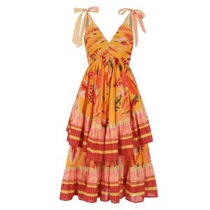 jessake oasis dress nwt xxs orange